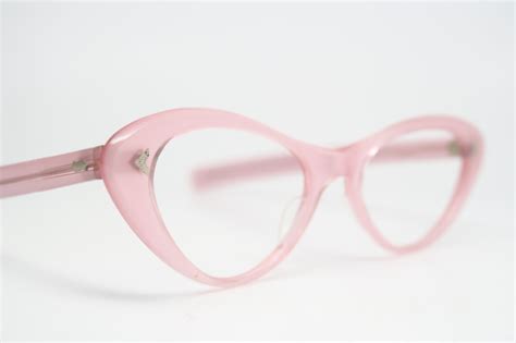 Pink cat eye glasses rhinestone cateye frames