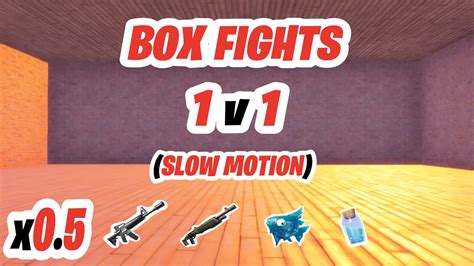 Box Fight 1v1 Slow Motion V2 📦 0003 8796 7163 من ابتكار Plo2 Fortnite