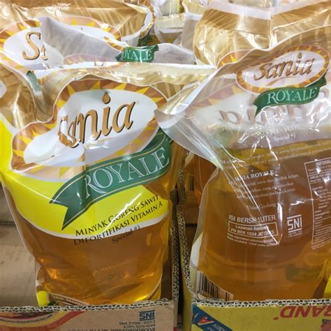 Jual Minyak Goreng Sania Royale Liter Produksi Agu Exp Agu