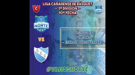 Dep Norte Vs Sport Cc Fecha Liga Ca Adense B Squet Youtube