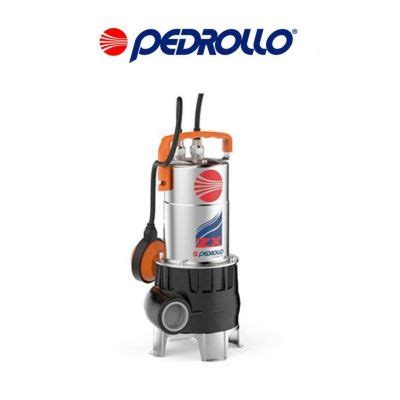 Elettropompa Sommergibile Per Acque Luride Pedrollo Vortex Mod Vxm