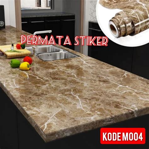 Jual Wallpaper Stiker Lemari Sticker Meja Kayu Kitchen Set Dinding