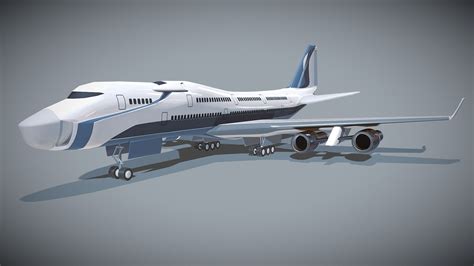 Futuristic Commercial Jet Concept Deep3dsea