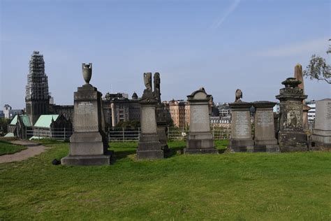 Headstones At Necropolis Glasgow Scotland Todd Jacobson Flickr