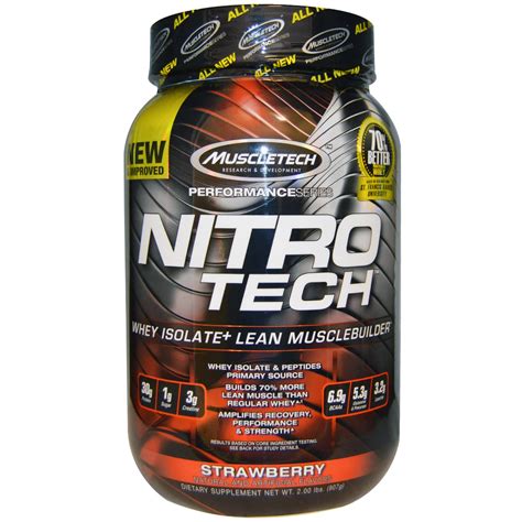 Nitrotech Muscletech Whey Protein Reviews Ingredients Price