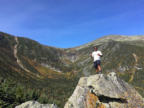 Tuckerman Ravine and Mt.Washington in the background, NH, USA : hiking