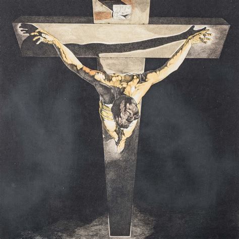 DALÍ SALVADOR 1904 1989 Le Christ de Saint Jean de la Croix