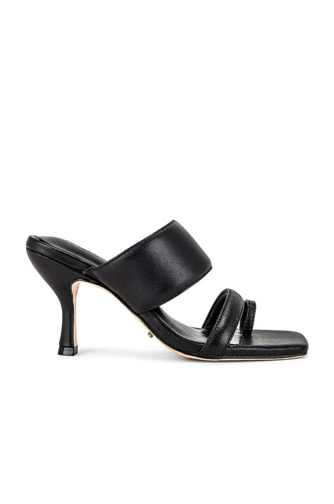 Tony Bianco Brooklyn Mule In Black Nappa Revolve