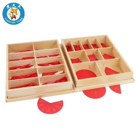 Montessori Kids Early Education Toys Preschool Teaching Supplies Cut