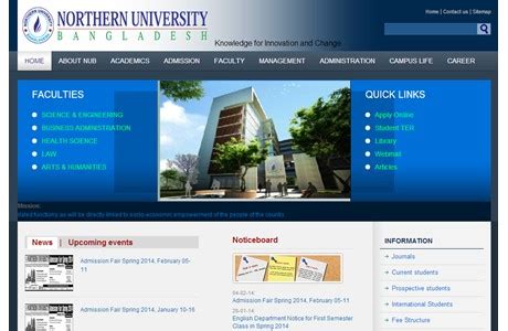 Northern University Bangladesh in Bangladesh