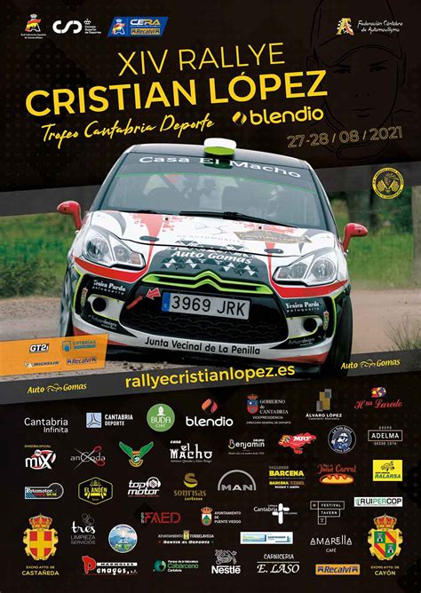 Rallye Blendio Memorial Cristian L Pez Trofeo Cantabria Deporte La