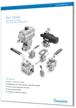 Ball Valves | Catalogs | Swagelok California