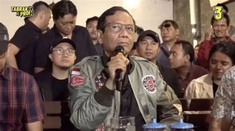 Langkah Tegas Mahfud MD Mundur Dari Kabinet Jokowi Buktikan Sebagai