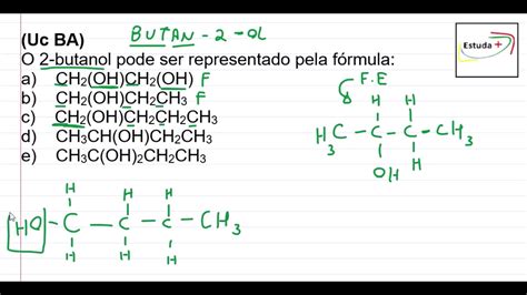 Fórmula Estrutural Compacta E Nomenclatura Na Química Orgânica