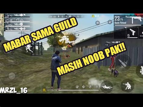 Mabar Sama Guild Auto Booyah Free Fire Battleground Indonesia Youtube