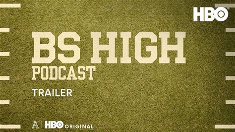 The Bs High Podcast Official Trailer Hbo Youtube