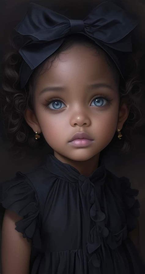 Pin By Dhafer Shamsuldeen On Coloures In Black Baby Art