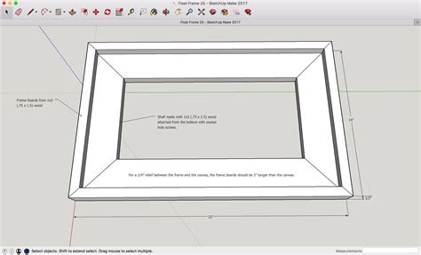 Build Your Own Diy Float Frame Edhartme Diy Float Frame Floating