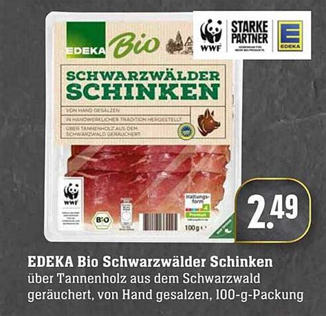 Edeka Bio Schwarzwälder Schinken Angebot bei EDEKA 1Prospekte de