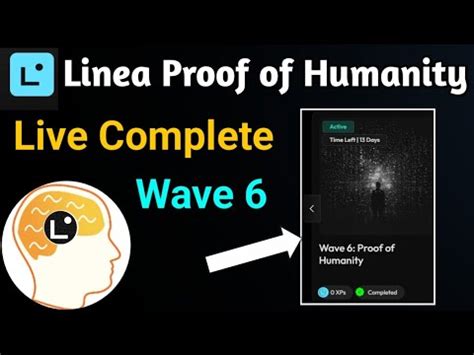 Linea Wave Poh Proof Of Humanity Linea Mainnet Voyage Kyc Youtube