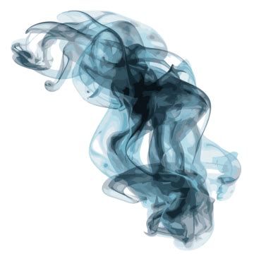 Transparent Smoke Clipart Vector In The Style Of Light Black And Dark