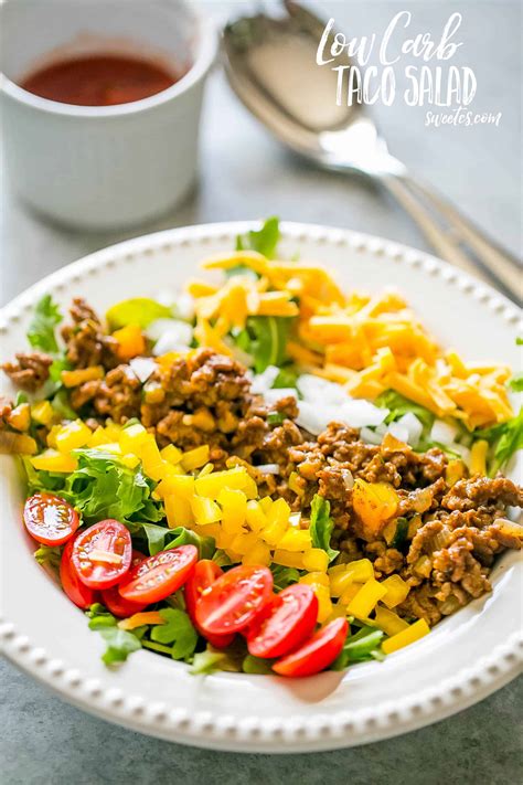 Low Carb Taco Salad Sweet Cs Designs