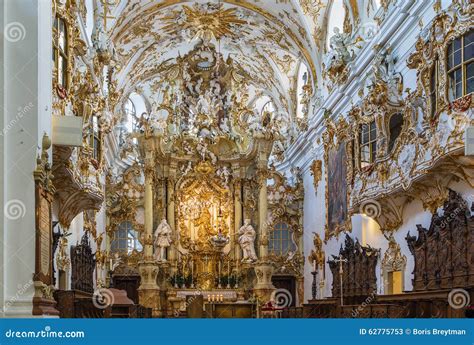 Interior Of Old Chapel Regensburg Germany Stock Image Image Of Architecture Bavaria 62775753