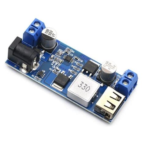 Module d alimentation compact et fiable 24 V 12V à 5V 5A module USB