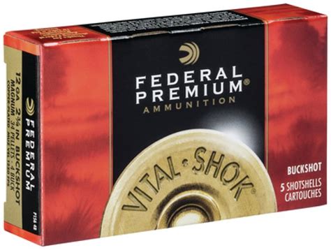 Federal Vital Shok 12 Ga P1564b Long Gun Arnzen Arms