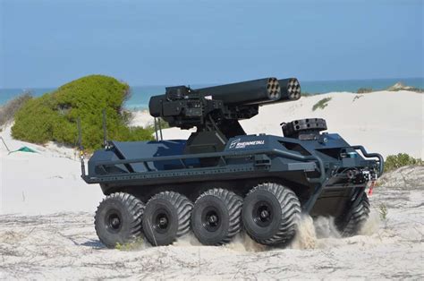 Weaponized Ugv Demonstrated During Live Fire Exercise Ust