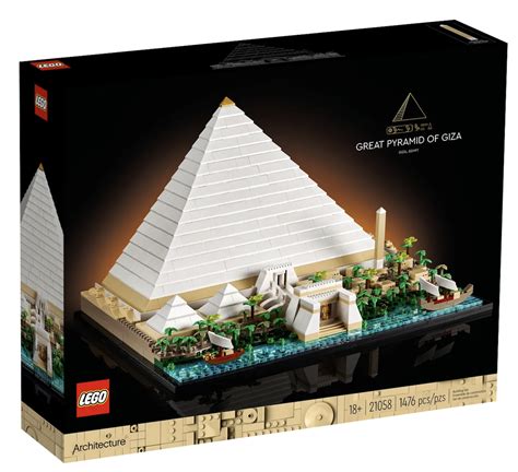 LEGO Releasing Wondrous Great Pyramid of Giza Build - Nerdist