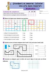 Evaluation Aires Cm Bilan Et Controle Corrig Pdf Imprimer