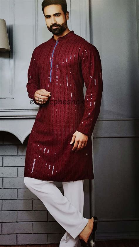 Indian Designer Kurta Pajama For Men Kurta Pajama Etsy Men Fashion