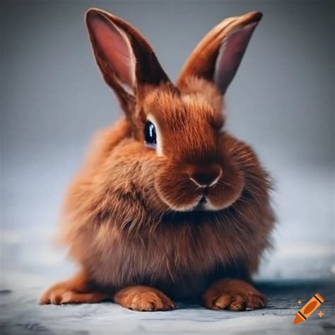 Fluffy Rabbit Surrounded By Chocolate On Craiyon