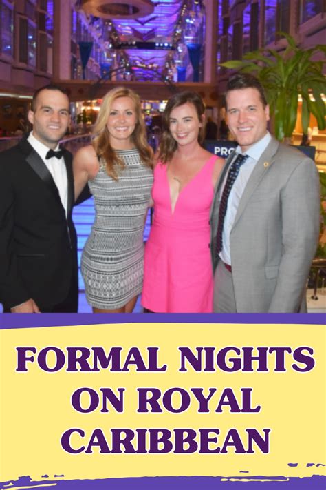 Formal Nights On Royal Caribbean