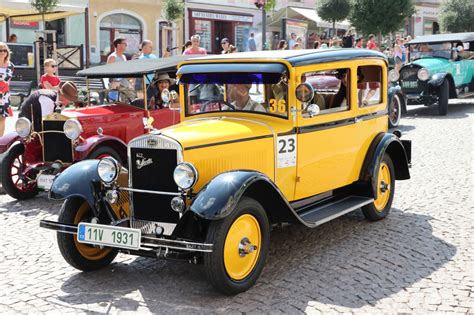 Classic Car Race Kutna Hora Czech Republic Jigsaw Puzzle In Cars