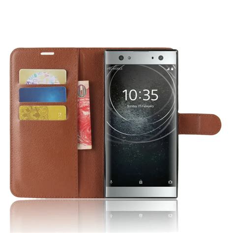 WIERSS Portefeuille Téléphone Étui Pour Sony Xperia XA2 Ultra Dual