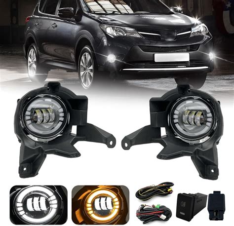 Amazon Rowxroad Led Fog Lights With Drl Fit For