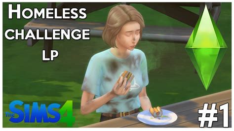 No Home D The Sims 4 Homeless Challenge Part 1 YouTube