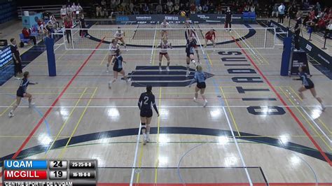 Finale rseq volleyball féminin Les Citadins de l UQAM reçoivent l