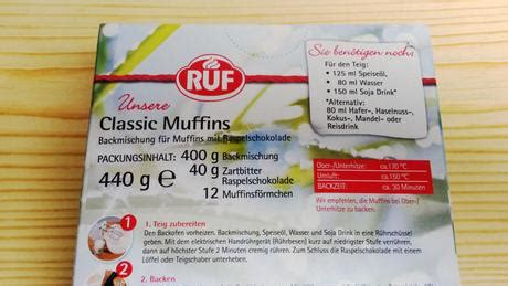 Im Test Vegane Muffin Backmischung Von RUF