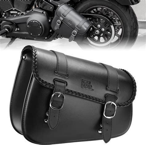 Amazon Kemimoto Motorcycle Swingarm Bag L Left Side Bags Swing