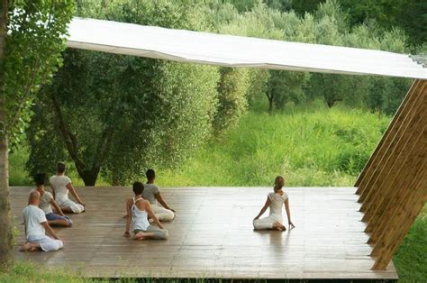 Yoga Retreat In Magic Italy Yoga M Outdoor Meditation Yoga Garden