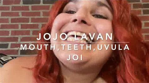 Mouth Teeth Uvula Joi Wmv Version Jojo Lavans Clip Store Clips4sale