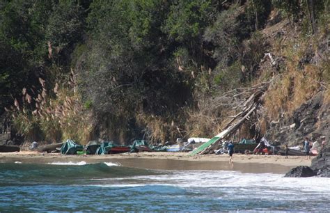 Fish Rock Beach At Anchor Bay Campground Gualala Ca California Beaches