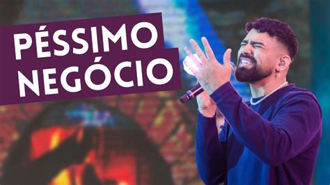 Dilsinho canta Péssimo Negócio no Faustão YouTube