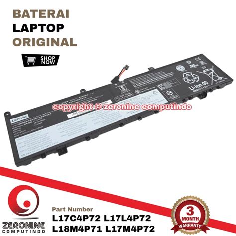 Jual Baterai Battery Original Lenovo ThinkPad X1 Extreme 20MF 20MG