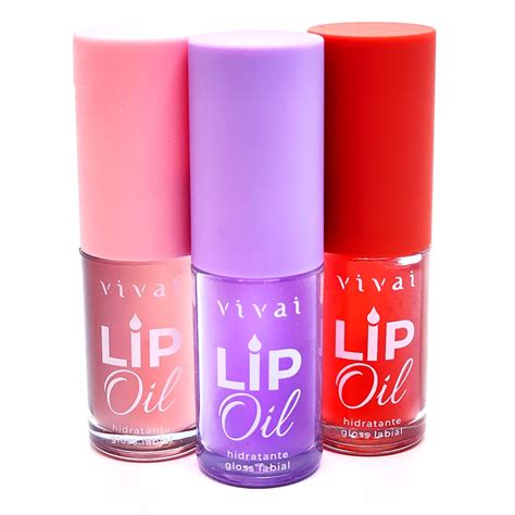 Lip Oil Gloss Hidratante Labial Vivai Ref 3093 1 1 Shopee Brasil