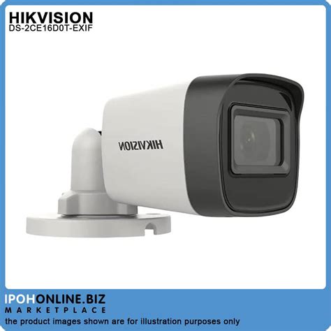 Hikvision Ds Ce D T Exif Mp Mm P Outdoor Exir Fixed Mini