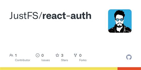 GitHub - JustFS/react-auth